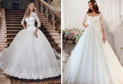 Самые красивые свадебные платья для невесты – длинные, короткие, пышные, А
